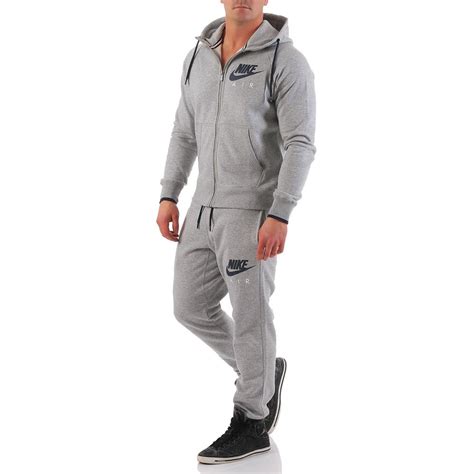 jogginganzug nike grau herren|trainingsanzüge herren.